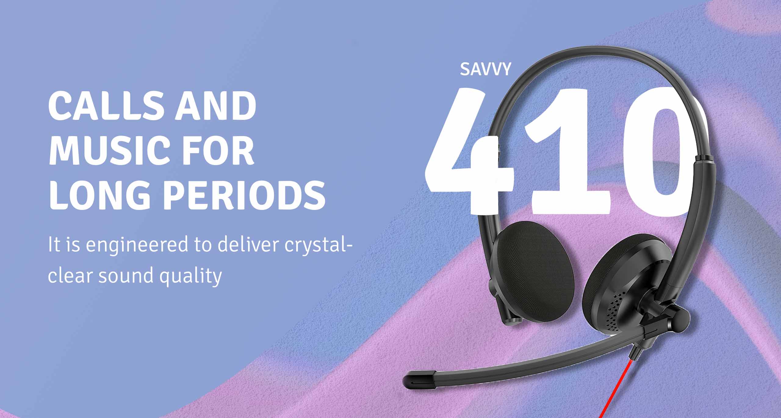 SAVVY 410 Series Stereo Headset
