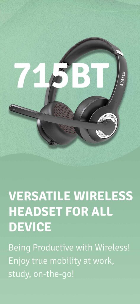 LIVEY 715BT Series wireless office Headset with mic