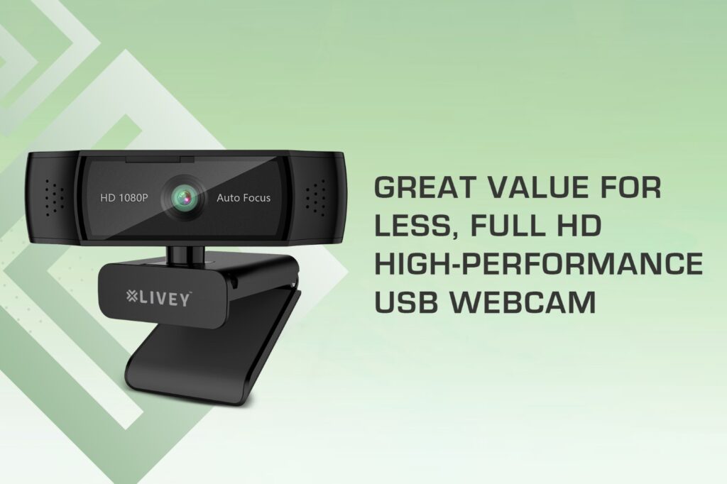 Enhance Your Visual Presence with LIVEY LT-WC17-AF Full HD Webcam – See the World in Stunning Clarity!