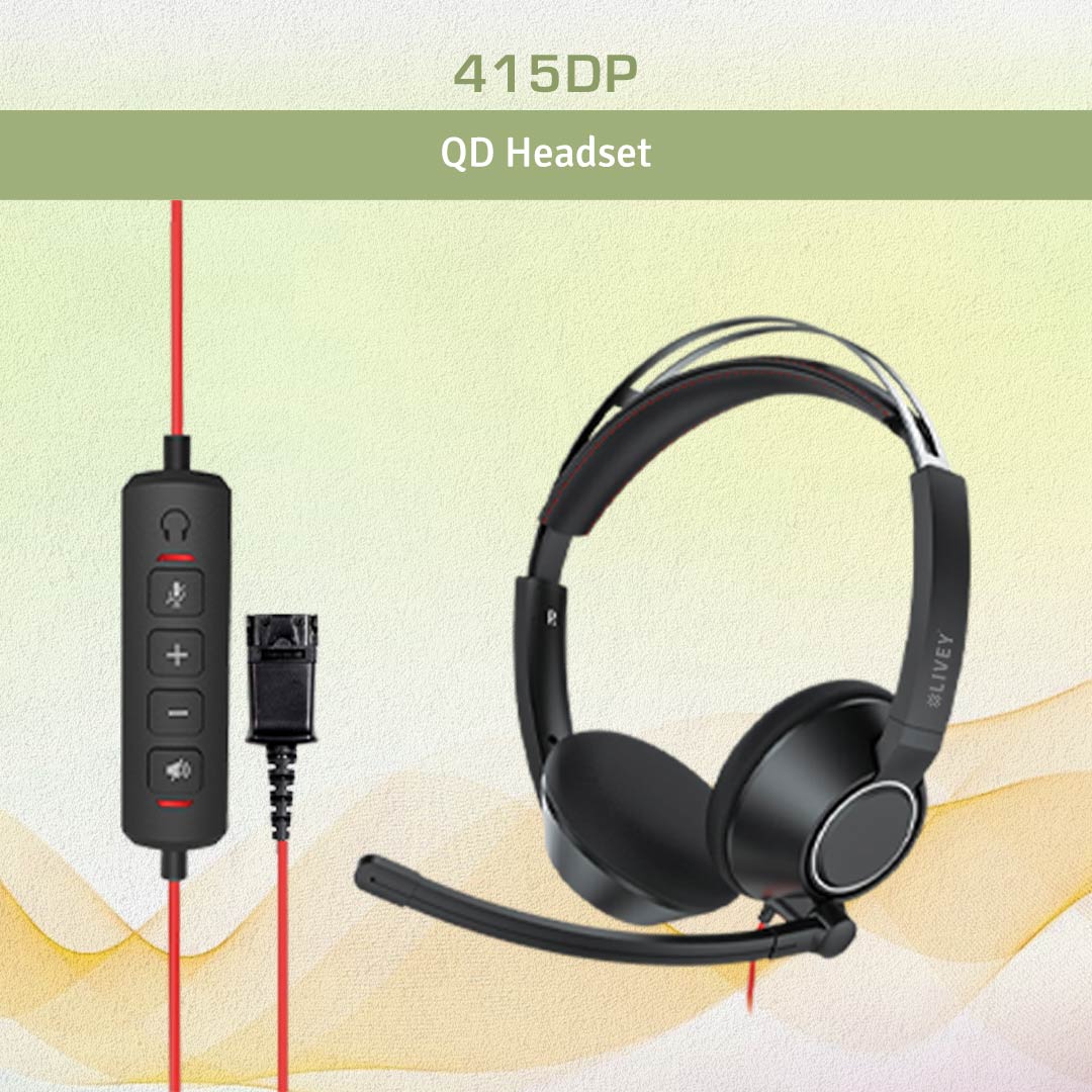 LIVEY 415DP Series QD Headset