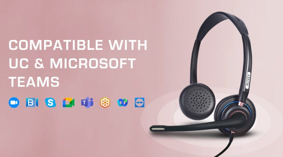 Enhance Your Communication with Our Wired LIVEY Splendor 815 Series ENC Headset – Ideal for UC Platforms and Microsoft Teams!